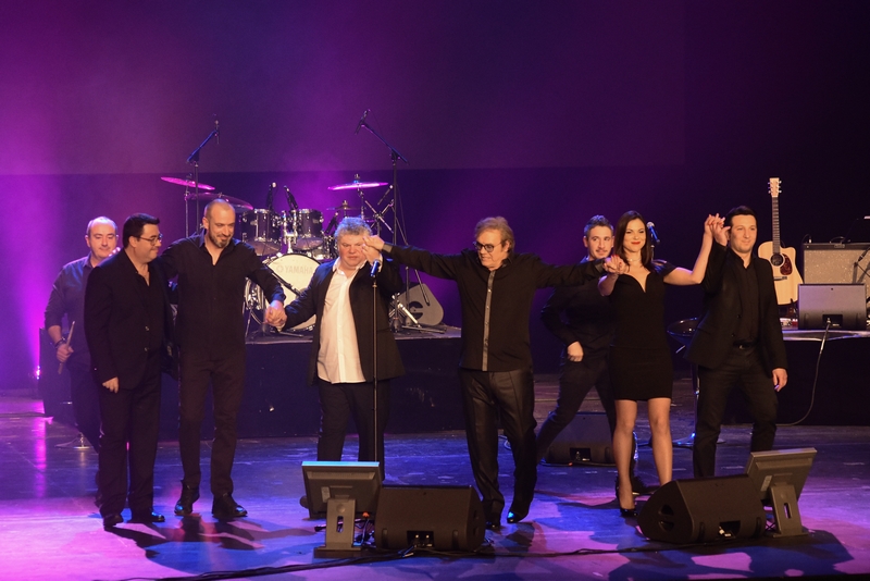 Claude Barzotti and François Valery at CASINO DU LIBAN